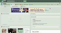 Desktop Screenshot of draich.deviantart.com