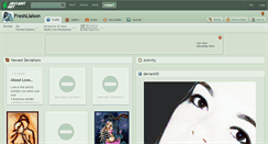 Desktop Screenshot of freshliaison.deviantart.com
