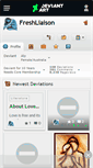 Mobile Screenshot of freshliaison.deviantart.com