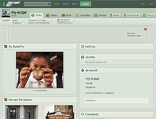 Tablet Screenshot of my-scope.deviantart.com
