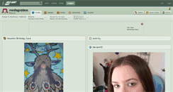 Desktop Screenshot of mediagoddess.deviantart.com