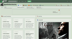 Desktop Screenshot of beautifulstormmunroe.deviantart.com