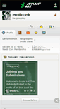 Mobile Screenshot of erotic-ink.deviantart.com