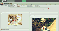 Desktop Screenshot of dreamweavermichi.deviantart.com
