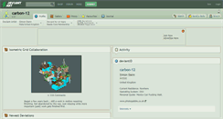 Desktop Screenshot of carbon-12.deviantart.com