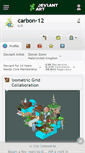 Mobile Screenshot of carbon-12.deviantart.com
