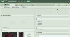 Desktop Screenshot of biggerjon.deviantart.com