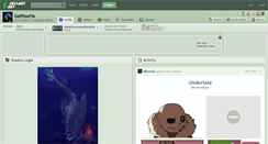 Desktop Screenshot of gathouria.deviantart.com