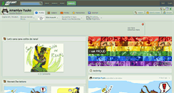 Desktop Screenshot of amamiya-yuuko.deviantart.com