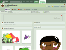 Tablet Screenshot of mrfullmetalmanga.deviantart.com