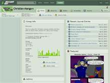 Tablet Screenshot of christian-manga.deviantart.com