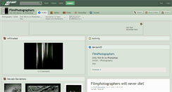 Desktop Screenshot of filmphotographers.deviantart.com