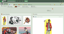 Desktop Screenshot of laemeur.deviantart.com