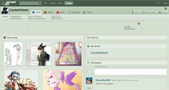 Desktop Screenshot of coyoteatheart.deviantart.com