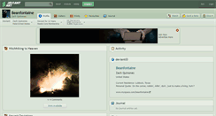 Desktop Screenshot of beanfontaine.deviantart.com