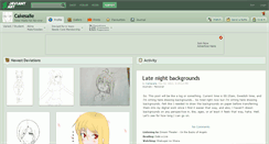 Desktop Screenshot of cakesalie.deviantart.com