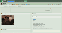 Desktop Screenshot of konju.deviantart.com