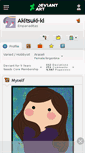 Mobile Screenshot of akitsuki-ki.deviantart.com