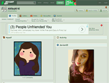 Tablet Screenshot of akitsuki-ki.deviantart.com