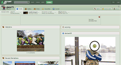 Desktop Screenshot of glaze73.deviantart.com
