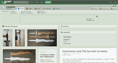 Desktop Screenshot of centeris2.deviantart.com