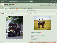 Tablet Screenshot of partner-in-crime.deviantart.com
