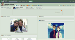 Desktop Screenshot of gendo-x-yui-club.deviantart.com