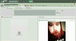 Desktop Screenshot of clouded-and-shadowed.deviantart.com