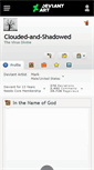 Mobile Screenshot of clouded-and-shadowed.deviantart.com