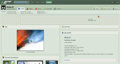 Desktop Screenshot of nicko-d.deviantart.com