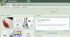 Desktop Screenshot of fahji.deviantart.com