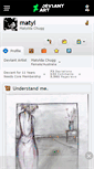 Mobile Screenshot of matyl.deviantart.com