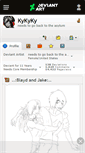 Mobile Screenshot of kykyky.deviantart.com