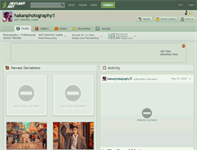Tablet Screenshot of hakanphotography.deviantart.com
