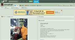Desktop Screenshot of anime-goth-girl.deviantart.com