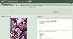Desktop Screenshot of cheachan15.deviantart.com