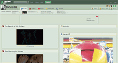 Desktop Screenshot of darkmind22.deviantart.com