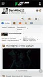 Mobile Screenshot of darkmind22.deviantart.com