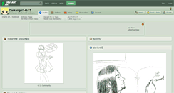 Desktop Screenshot of darkangel14615.deviantart.com