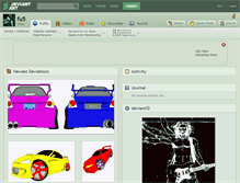 Tablet Screenshot of fu5.deviantart.com