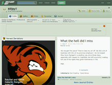 Tablet Screenshot of killjoy.deviantart.com