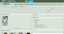 Desktop Screenshot of angel-ninja.deviantart.com