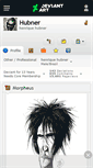Mobile Screenshot of hubner.deviantart.com