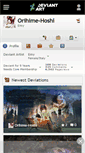 Mobile Screenshot of orihime-hoshi.deviantart.com