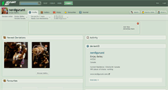 Desktop Screenshot of nerdigurumi.deviantart.com