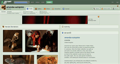 Desktop Screenshot of amandas-autopsies.deviantart.com