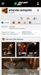 Mobile Screenshot of amandas-autopsies.deviantart.com