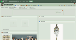 Desktop Screenshot of moirae-dreamer.deviantart.com