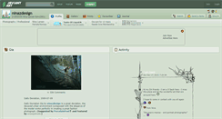 Desktop Screenshot of ninazdesign.deviantart.com