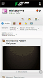 Mobile Screenshot of misteranwa.deviantart.com